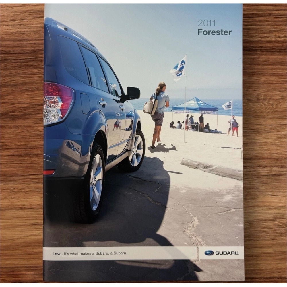 2011‎ Subaru Forester Sales Brochure Catalog SUV Specs Features Original Print